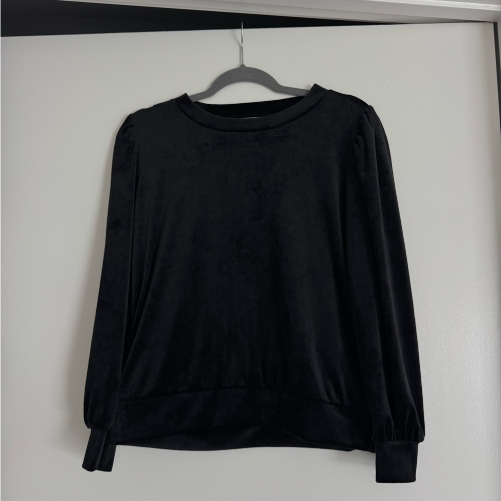 Black Long Sleeve Top